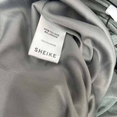  Sheike Women's Size 12 Hurricane Sage Maxi Dress 