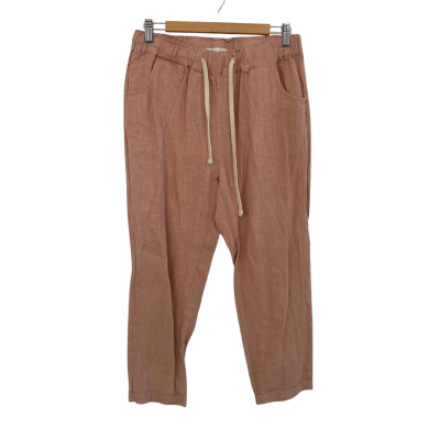 Little Lies Womens  Size 12 Casual Pants / Straight Leg Pants Coral / Peach 