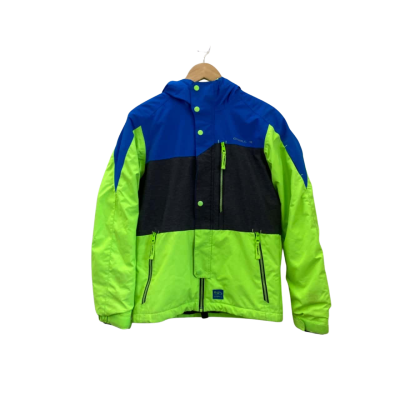 ONeill Womens  Size 14 Snow Jacket Green / Blue / Grey 