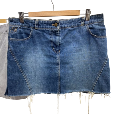 Bracewell Vision Denim Mini Skirt size 14