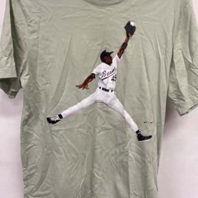 Jordan Mens  Size M Short Sleeve T-shirt Green 