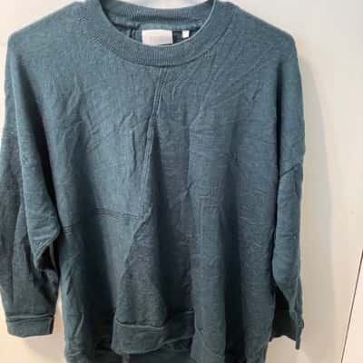 Foil Clothing Womens  Size XL Long Sleeve Shirt Green 