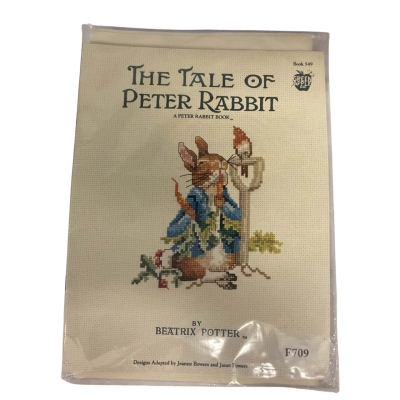 The tale of Peter rabbit cross stitch pattern booklet