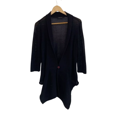 Marco Polo Womens  Size L Cardigan Black  
