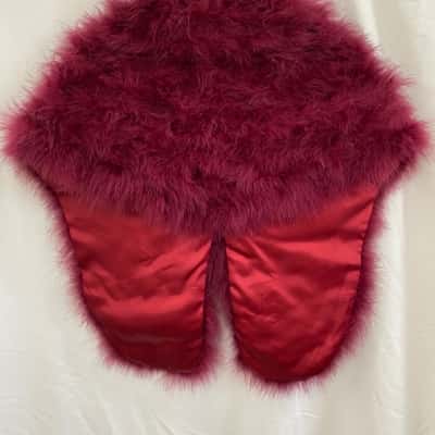  Womens Pink J’Adore Fur Cape