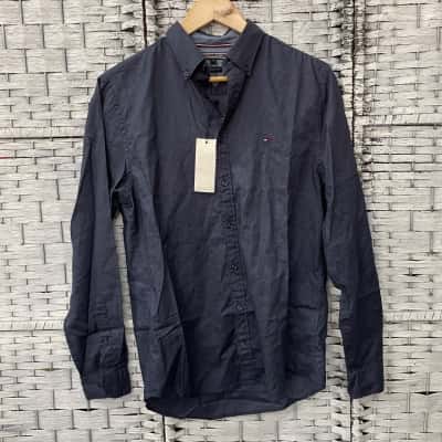 Tommy Hilfiger Mens  Size S Long Sleeve Shirt Blue / Checked 
