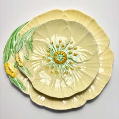 Vtg. Set of 2 Matching Carlton Ware Buttercup Dishes Designed in Australia 