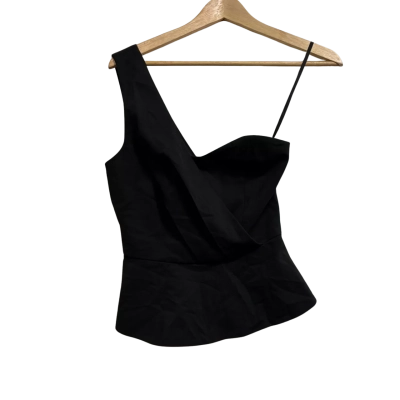 Saba, Womens, Size 6, black off shoulder top