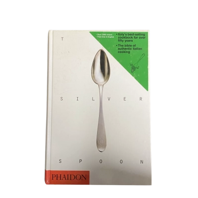 The Silver Spoon Phaidon Hardcover of Authentic Italian Cooking Recipes