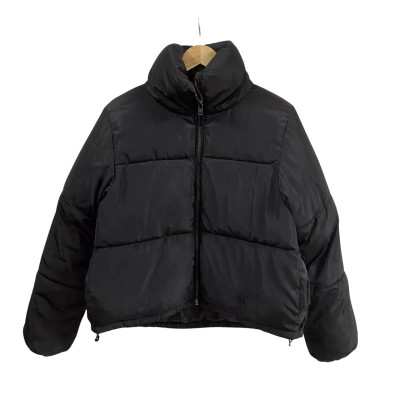 Decjuba Womens  Size 8-10 D-LUXE Puffer Jacket Black 