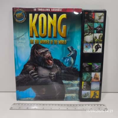 Kong The 8th Wonder Of the World Book and CD Sealed As New 