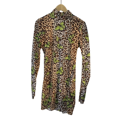  Daisy tv Womens  Size S Mini Dress Animal print 