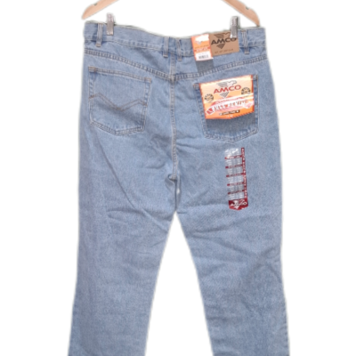  Mens  Size 38 Blue AMCO bull denim jeans