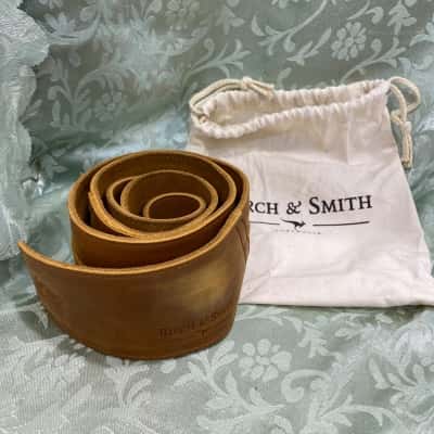 Birch & Smith Leather Guitar Strap