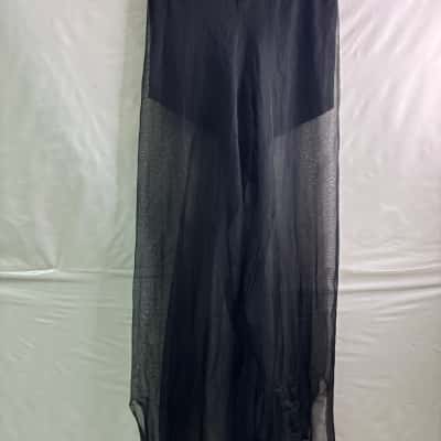 Zara Womens Size L Casual Mesh Pants BNWT