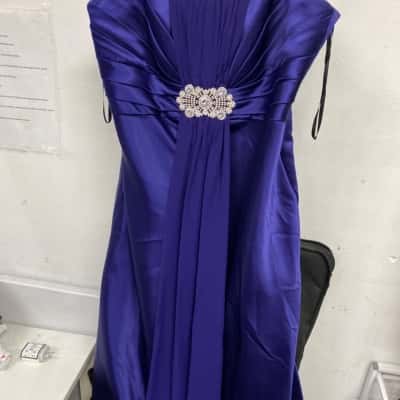 Mr K Womens  Size 16 Bridesmaid Dress Blue 