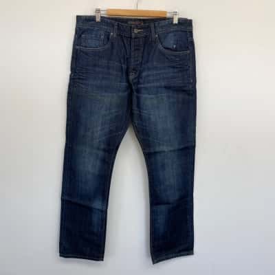 Yd. Indigo Launch Straight Jeans  Size 36 