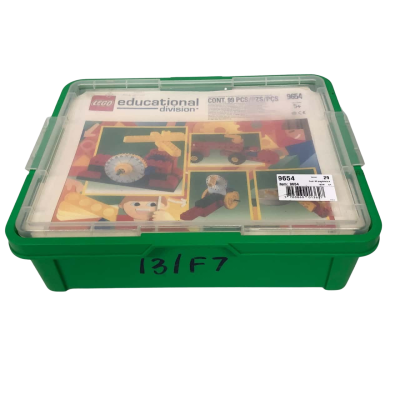 Lego Educational Division 9654 in Original Green Container
