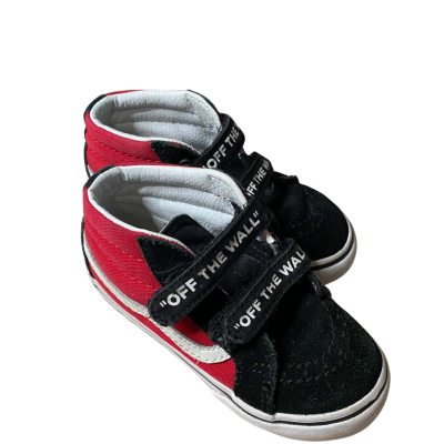 Vans Velcro Childrens Skate Sneaker Size UK8 