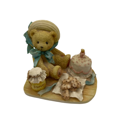 Cherished Teddies - Anna Bear Figurine Hooray for You