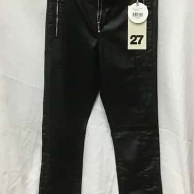 Sass & Bide Womens  Size 27 Regular Fit Jeans Black  