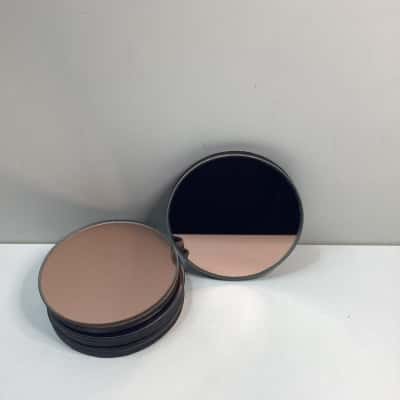 Rose Gold Mirror Coasters