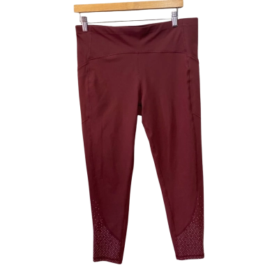 Lululemon Womens  Size 14 Leggings Maroon 