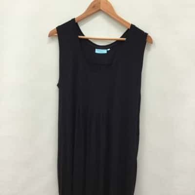 Blue Illusion Womens  Dress Size XL Black  