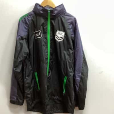 NRL Mens  Size L Hoodie Black  / Navy Blue (g)