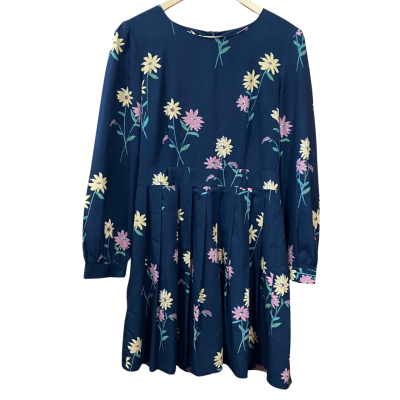 Princess Highway Navy Blue Floral Print Dress Size 10 