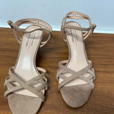 Filippo Raphael (Edward Meller) Sabina sandals in nude suede