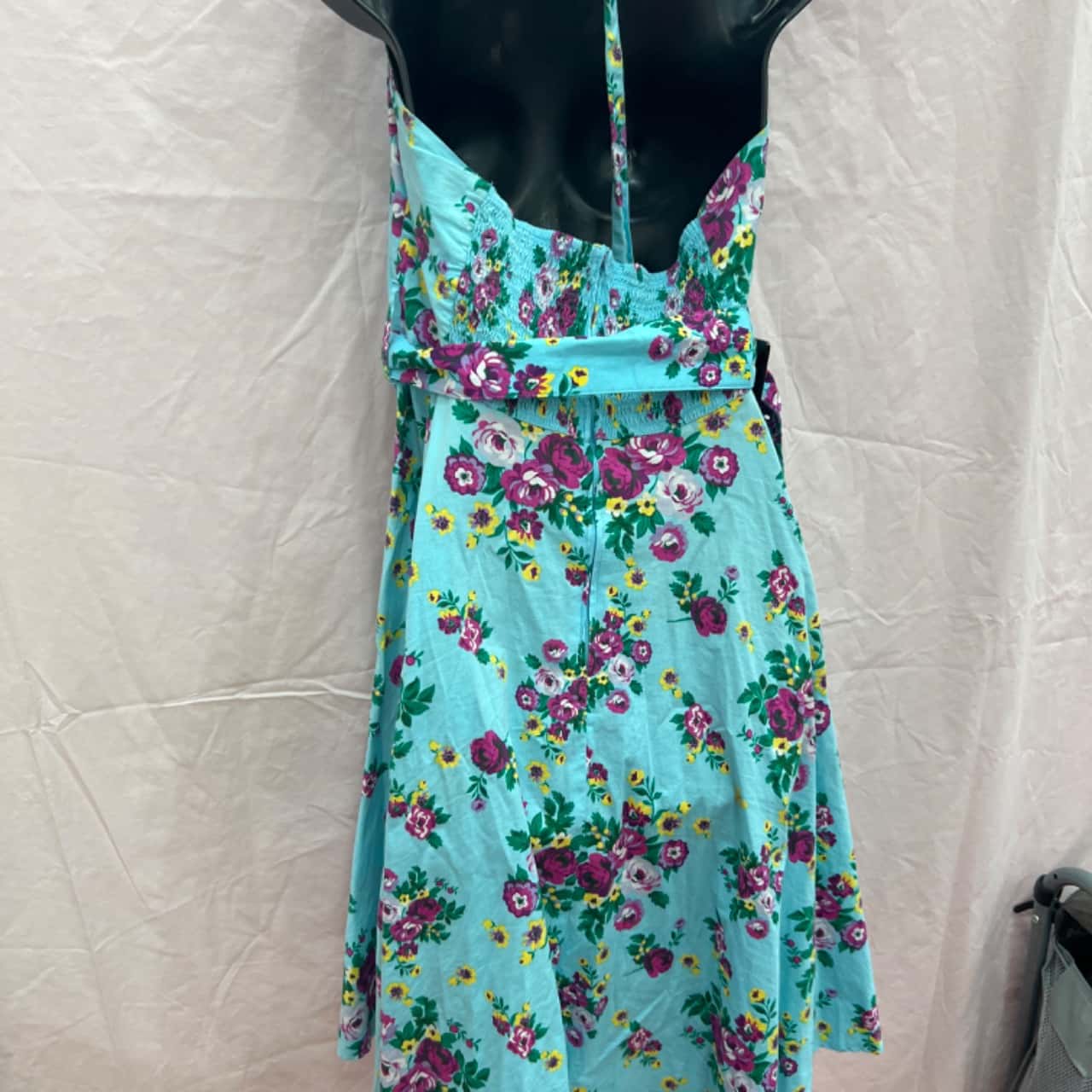 blue dress for baby girl Sianna Mid Length Dress by Hell Bunny – Lemonie Boutique main image 1