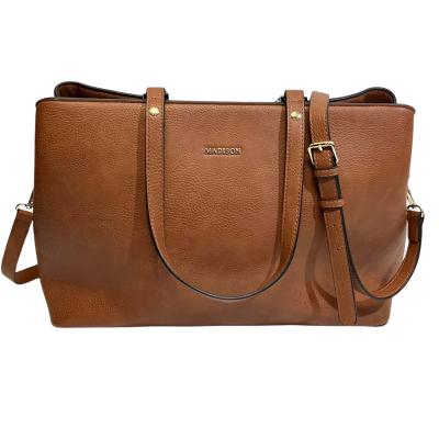  Madison Womens Handbag/Shoulderbag Brown 
