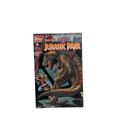 Vintage Jurassic Park Topps #4 Comic Book, 1993