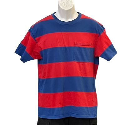 Cotton On Mens  Size M Short Sleeve T-shirt Blue / Red 