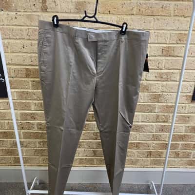 Johnny Bigg Mens sand DEMPSEY STRETCH SMART PANT Size 44 