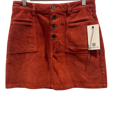 Element Womens  Size 10 Mini Skirt Red 