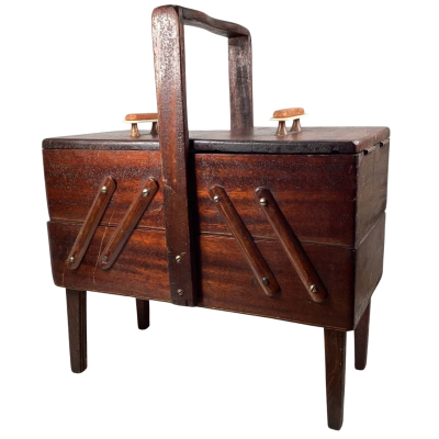 Antique Handmade sewing box