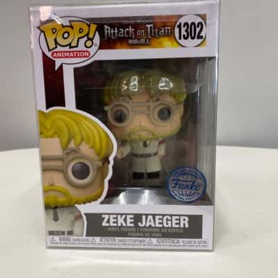 POP! Animation Attack on Titan #1302 Zeke Jaeger (plastic cased)