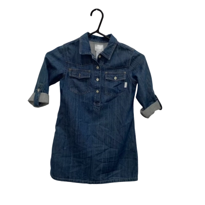 Kids Fred Bare Blue Denim Dress Size 7 