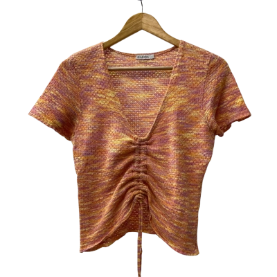 Ghanda Cisco Short Sleeve Top Size L