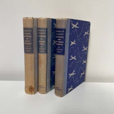 Shirley flight air hostess books X3