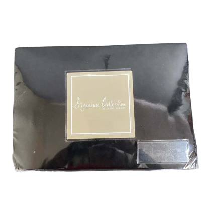 Lorraine Lea Linen Signature Collection Bedwrap Single Bed Black (Sealed)