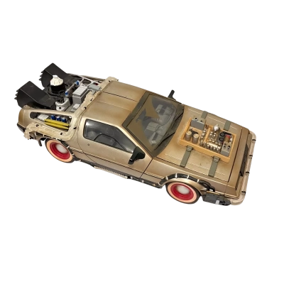 Back to the Future DeLorean Time Machine Model Car – Display Replica 
