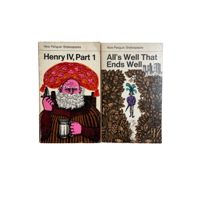 Henry IV, Part 1 & All’s Well That Ends Well Books