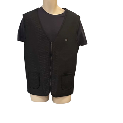  Mens  Size XXL Front Zipper / Vest Black  