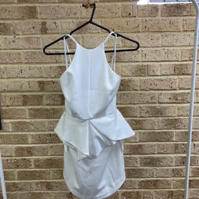 Angel Biba Womens white mini dress Size 8