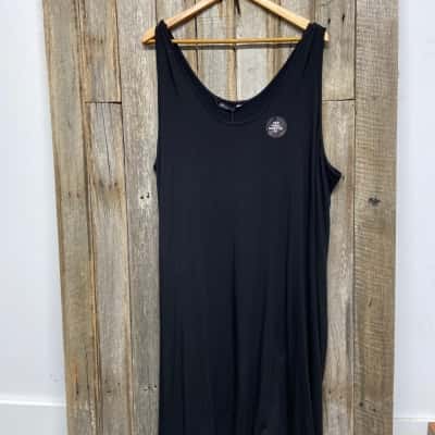Taking Shape Womens  Size 26 Black slip dress