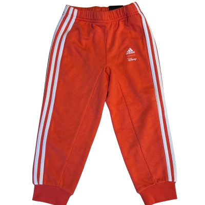 Adidas x Disney Toddler Jogger Pants Size 92cm (18-24 Months) Orange Track Pants