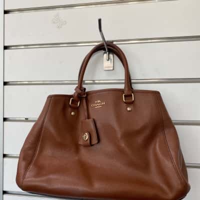 Coach Carry All Brown  Handbag 